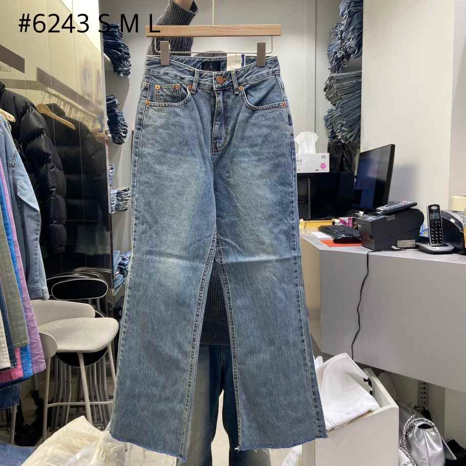 ODIF韓國直郵女裝新款推薦人氣熱賣休閑時尚職業真品牛仔褲ODIF牛仔褲