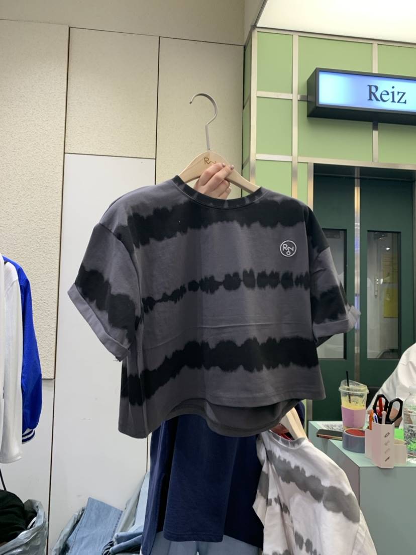 REIZ/RYON韓國直郵東大門實拍女裝新款時尚真品人氣24春夏T恤REIZT恤