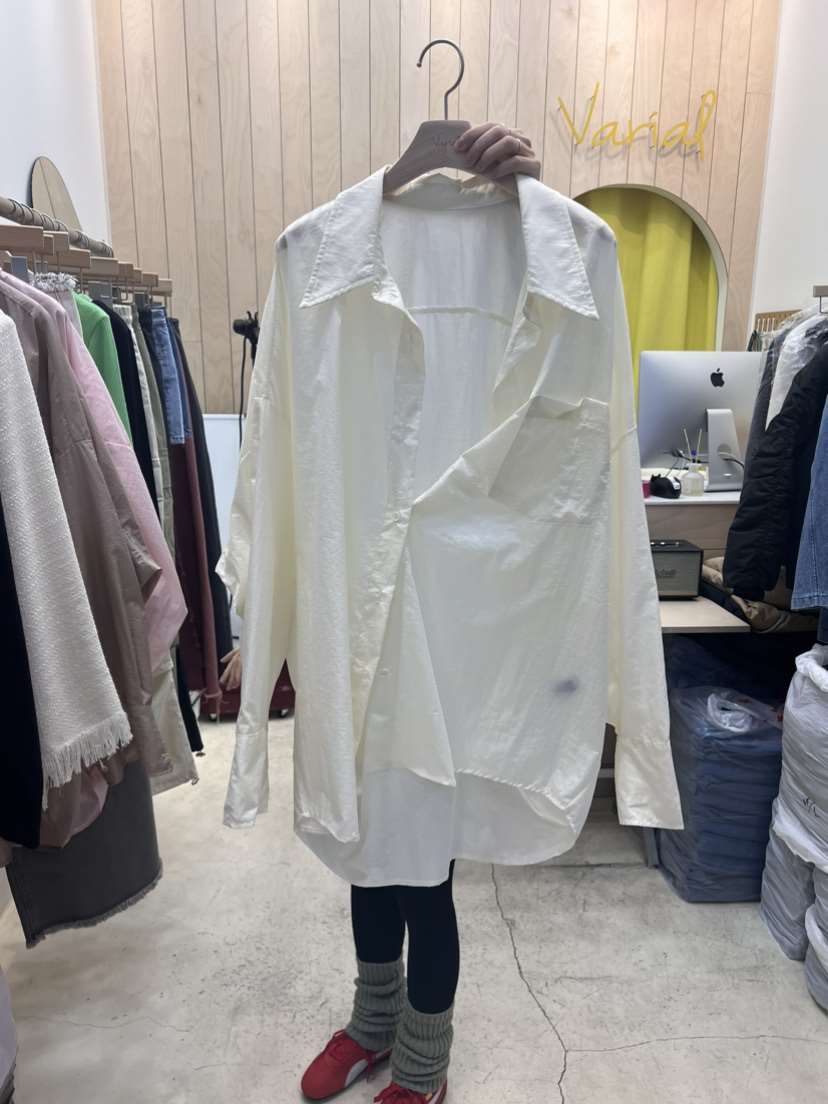 VARIAL韓國直郵東大門實拍女裝新品人氣真品24春夏襯衫蕾絲衫VARIAL襯衫/蕾絲衫