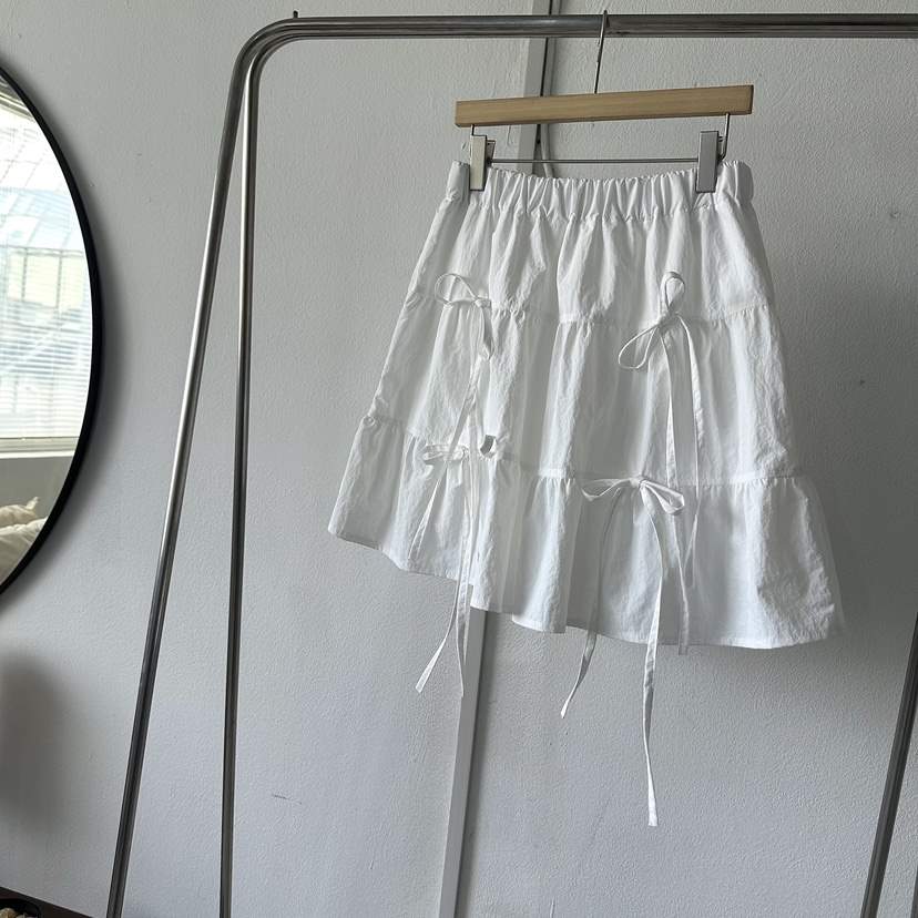 BONHEUR韓國直郵東大門代購女裝新品推薦真品24春夏半身裙中短裙CHARMING半身裙/中短裙