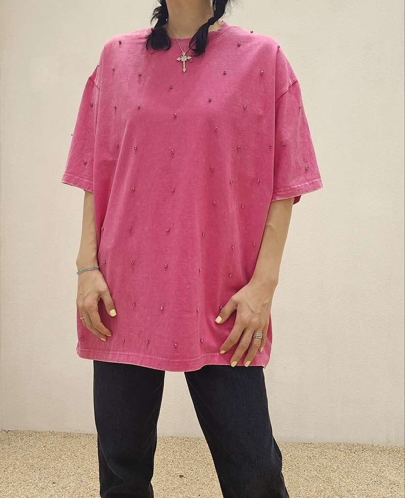 RE.PRE韓國直郵東大門代購女裝新品真品推薦人氣熱賣時尚T恤NEOUL/ahin雙領標簽T恤