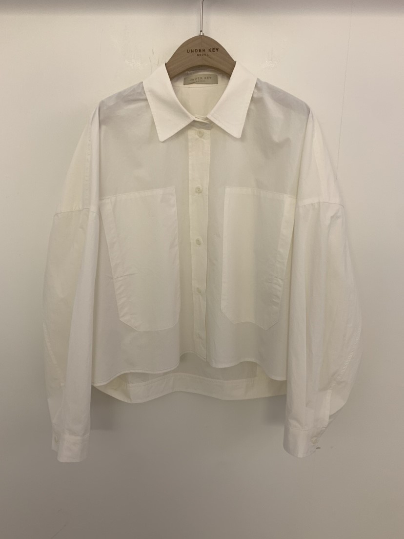 UNDER KEY韓國直郵女裝新品職業真品24春夏時尚襯衫蕾絲衫UNDER KEY襯衫/蕾絲衫