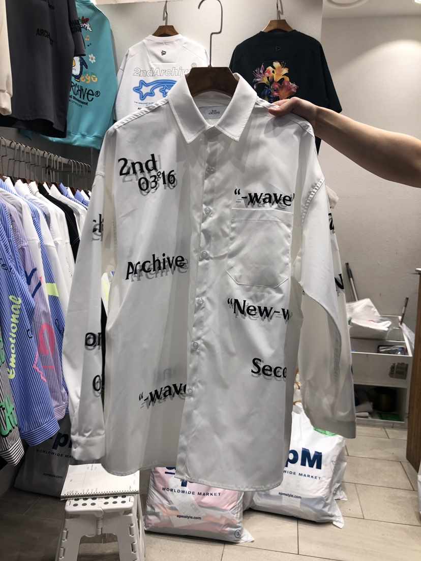 BOWL-a韓國直郵東大門實拍女裝新品推薦時尚真品襯衫蕾絲衫BOWL-男裝襯衫/蕾絲衫