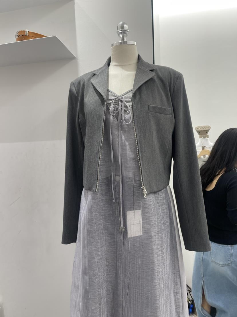 GRETA.Y韓國直郵女裝新款推薦時尚真品24春夏休閑夾克拉鏈GRETA.Y夾克