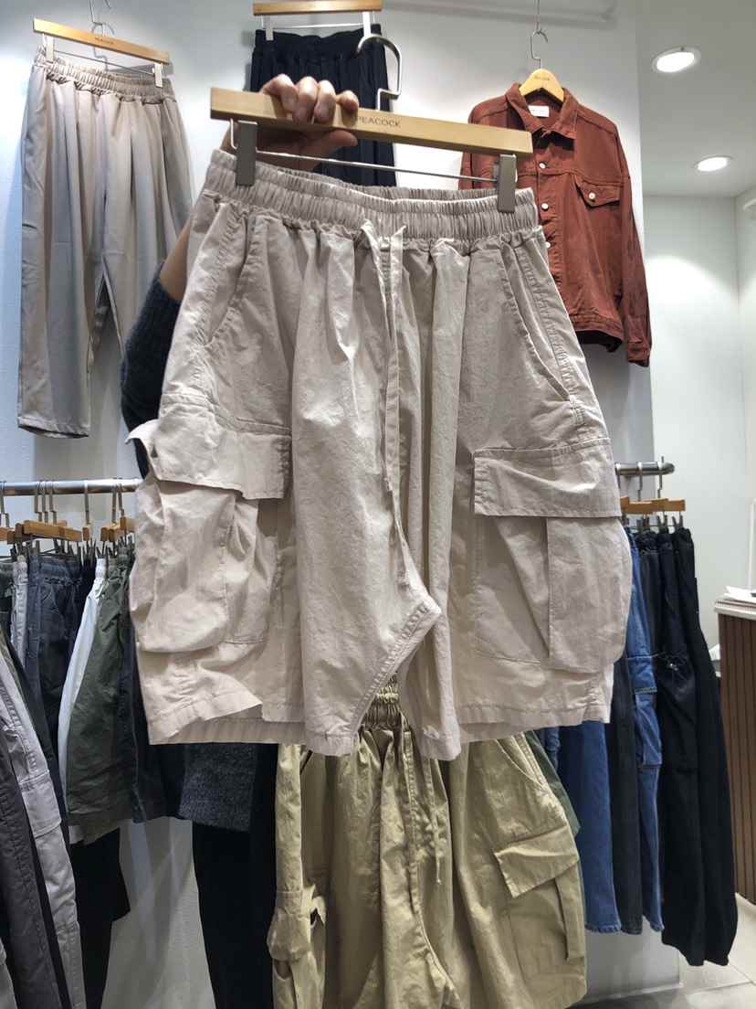 PEACOCK-男裝韓國直郵女裝新品24春夏職業熱賣休閑真品短褲PEACOCK-男裝短褲