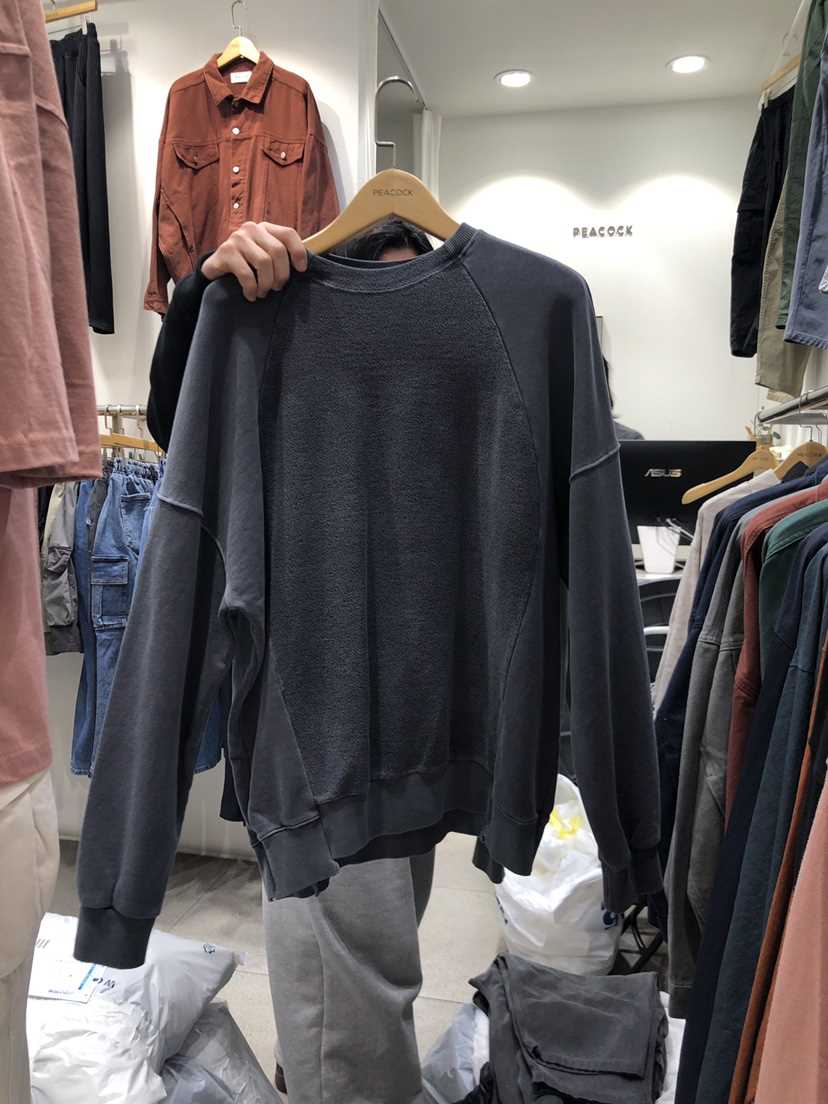 PEACOCK-男裝韓國直郵東大門實拍女裝新品真品24春夏衛衣PEACOCK-男裝衛衣
