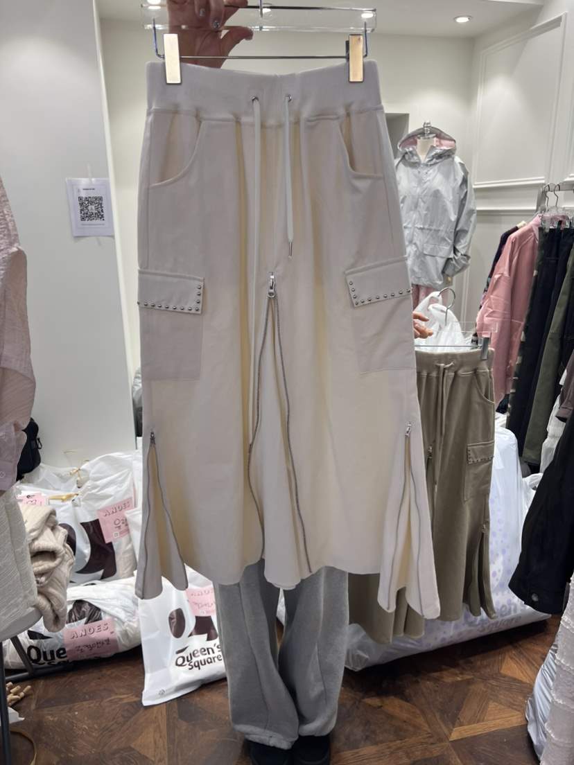 ANOES韓國直郵女裝新品24春夏休閑時尚真品熱賣半身裙中短裙ANOES半身裙/中短裙