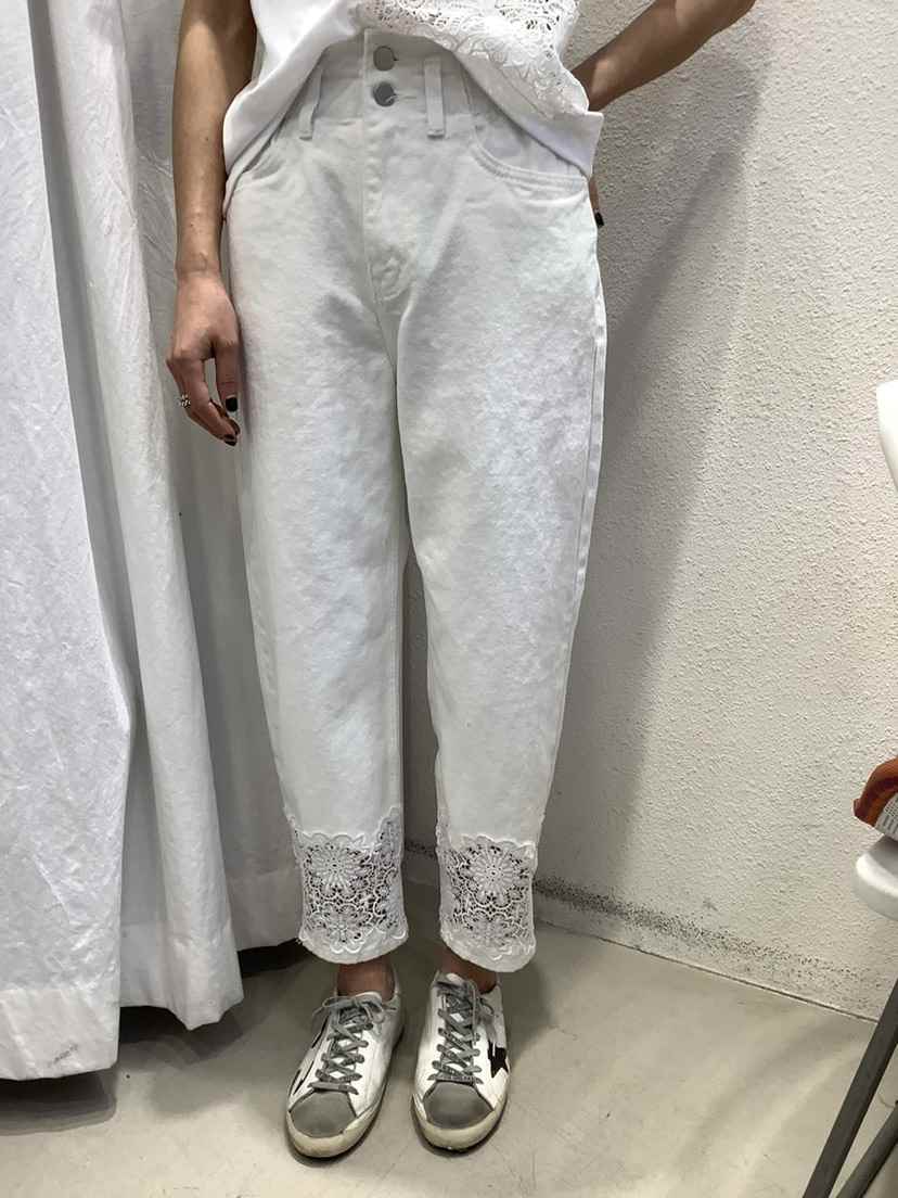 O MARIE韓國直郵東大門實拍女裝新品人氣休閑推薦24春夏牛仔褲O'MARIE牛仔褲