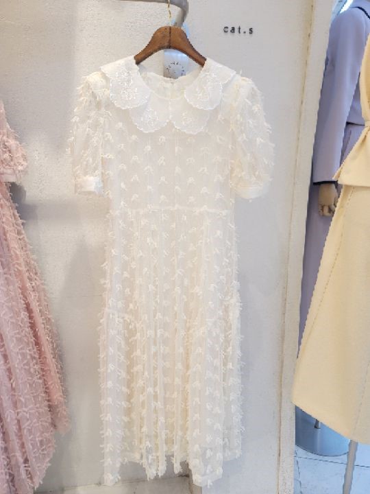 Cat.s韓國直郵女裝新品休閑時尚職業真品熱賣推薦24春夏連衣裙Cat.s____連衣裙