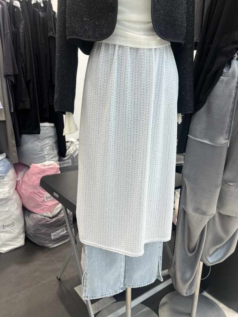 GRIP韓國直郵東大門實拍女裝新品時尚人氣熱賣半身裙中短裙MALQUE半身裙/中短裙