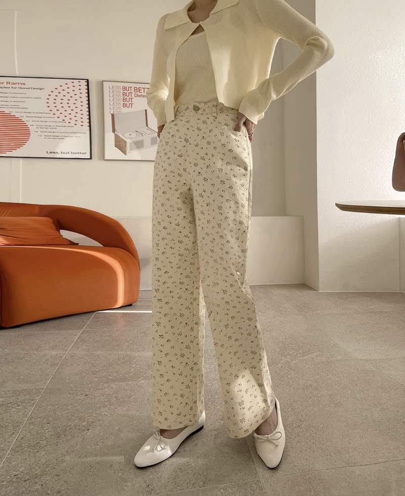 LEA韓國直郵東大門代購女裝新品時尚推薦24春夏熱賣休閑褲이향休閑褲