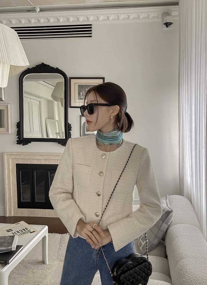 LEA韓國直郵女裝新款人氣職業時尚熱賣真品推薦休閑24春夏夾克이향夾克