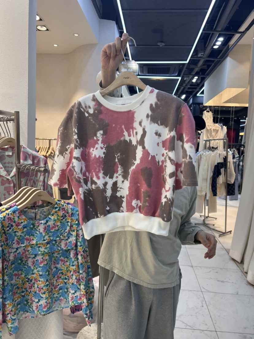 NEAR韓國直郵女裝新品休閑熱賣推薦時尚真品24春夏人氣T恤NEART恤