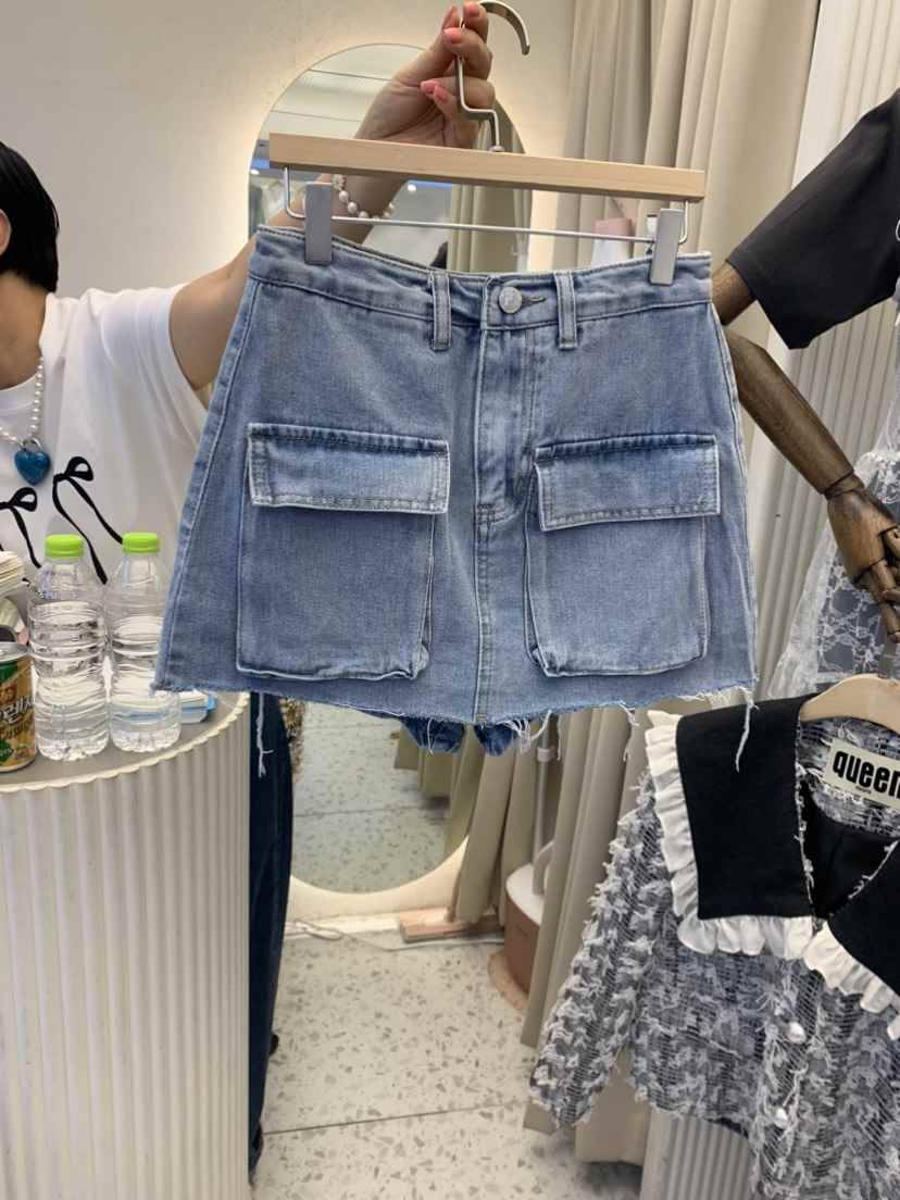 VICTORIA QUEEN韓國直郵東大門實拍女裝新品真品24春夏短裙CAT.S短裙