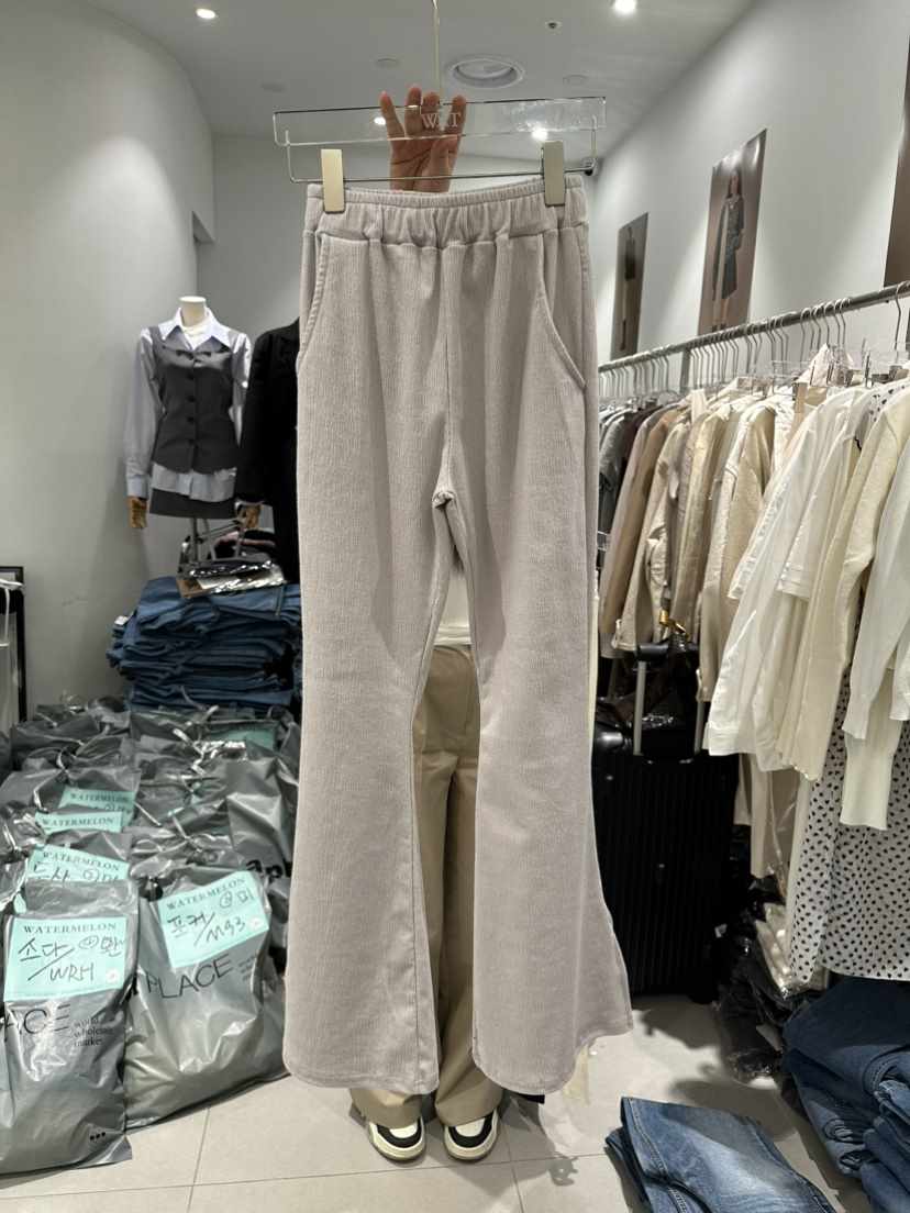WATERMELON韓國直郵東大門代購女裝新品休閑24春夏休閑褲WATERMELON休閑褲