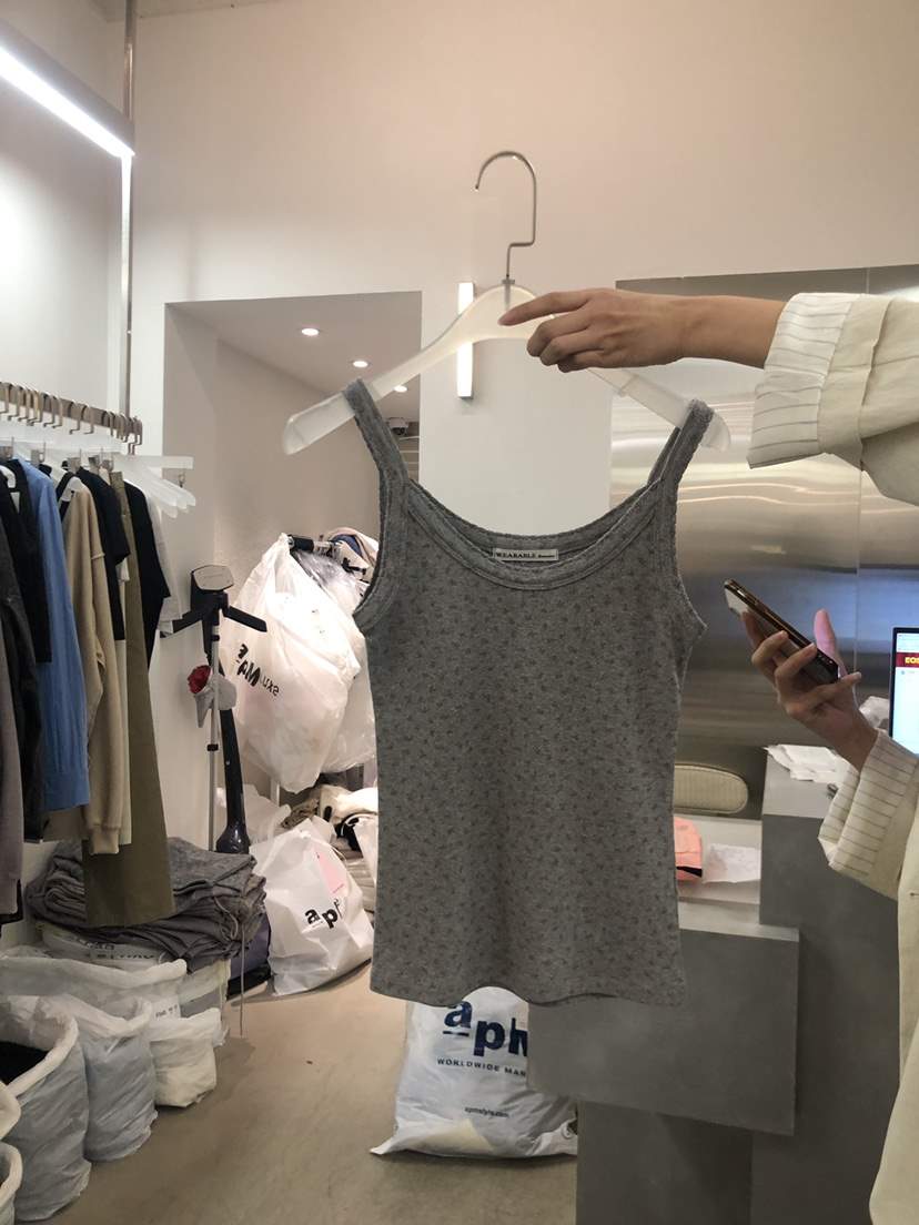 WEARABLE韓國直郵東大門實拍女裝新款休閑推薦人氣吊帶背心WEARABLE吊帶/背心