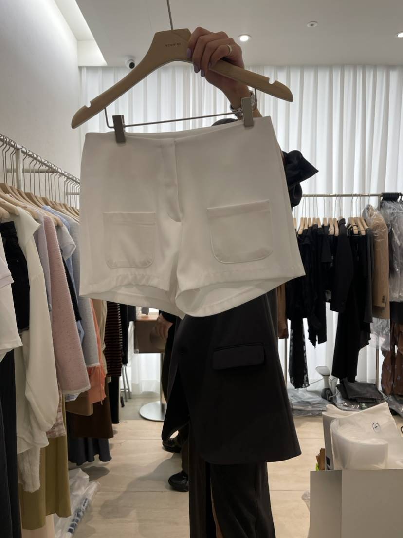 ROMAINE韓國直郵東大門代購女裝新款真品職業熱賣推薦短褲口袋ADDE短褲
