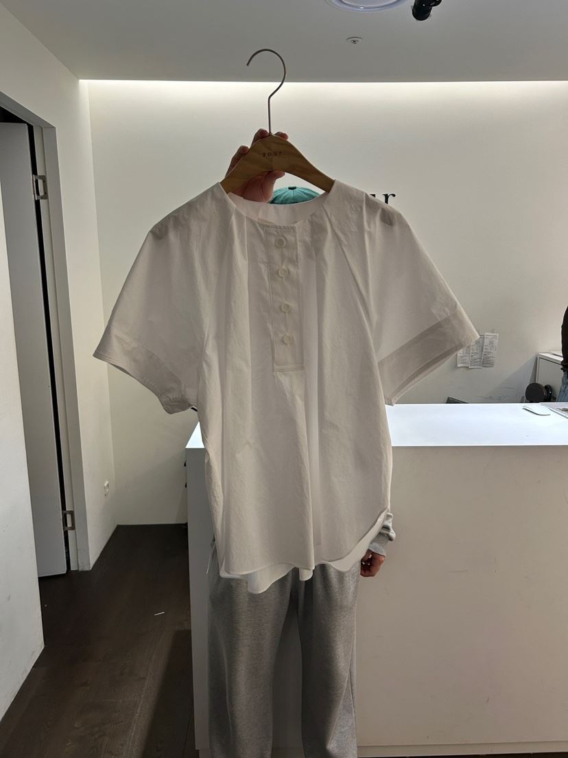 YOUR-P直郵韓國代購女裝新款熱賣真品人氣時尚24春夏襯衫蕾絲衫YOUR-P襯衫/蕾絲衫