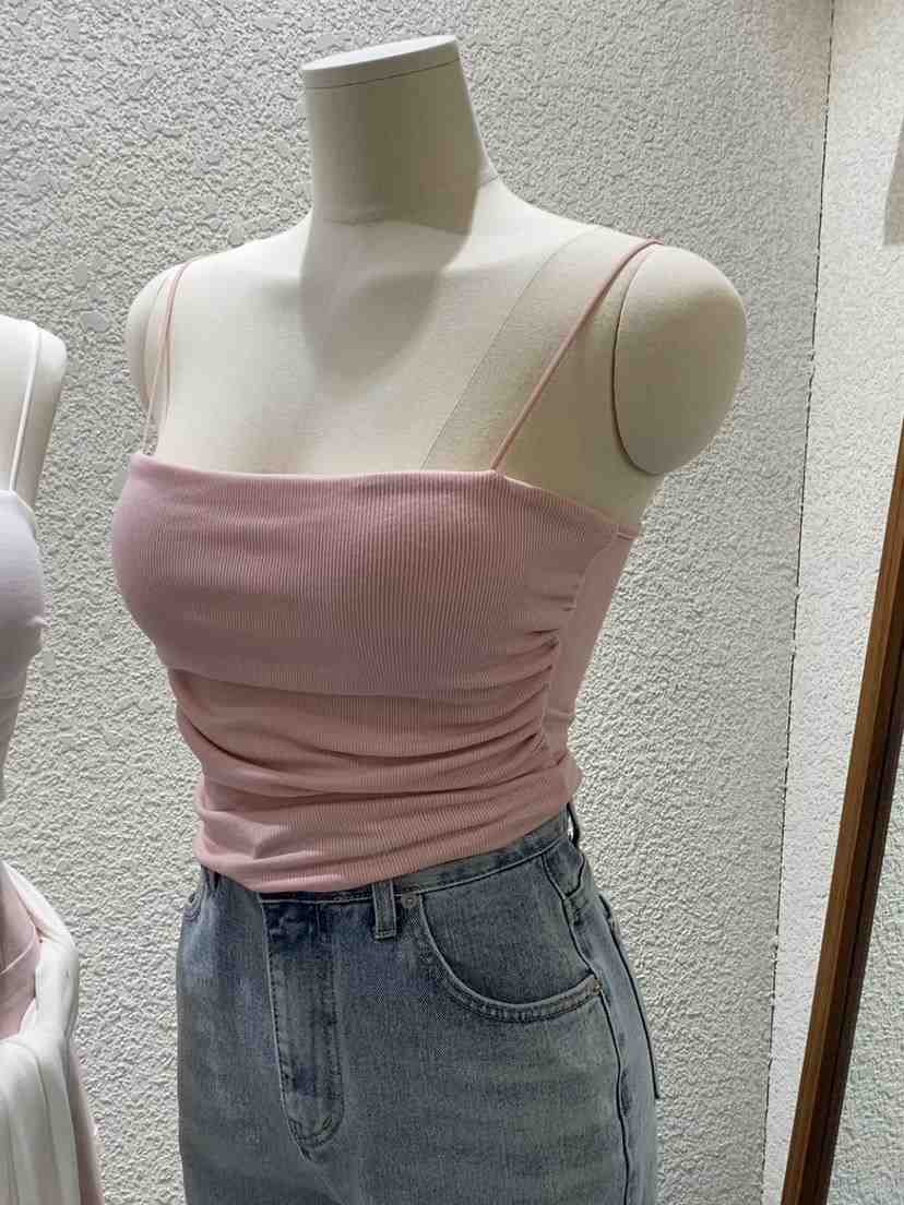 N BROWN韓國直郵東大門實拍女裝新品休閑推薦24春夏吊帶背心N BROWN吊帶/背心