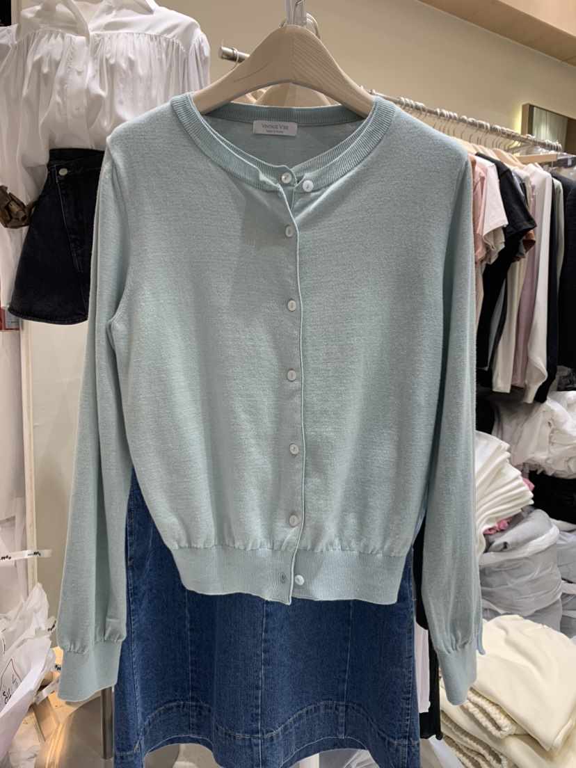 VINTAGE VIBE韓國直郵東大門代購女裝新品人氣熱賣24春夏針織衫VINTAGE VIBE針織衫