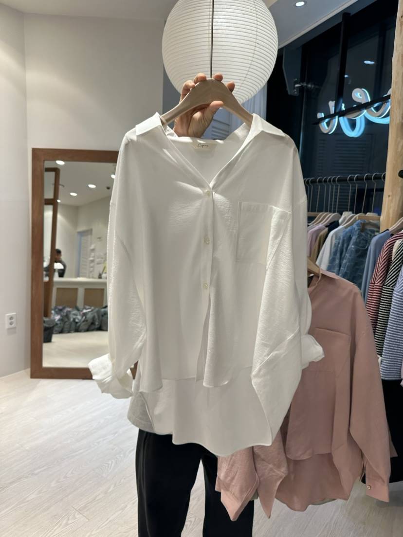 Copiner韓國直郵東大門代購女裝新品熱賣人氣休閑襯衫蕾絲衫COPINER襯衫/蕾絲衫