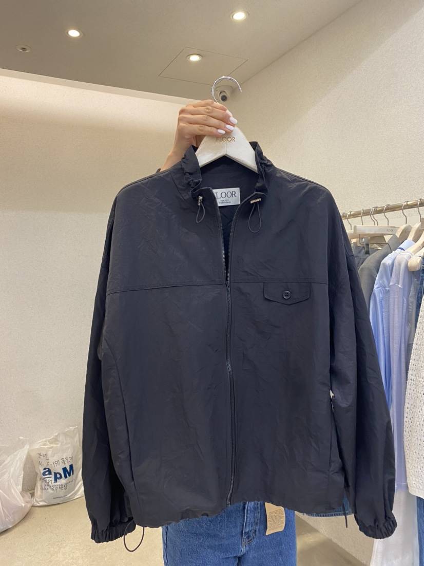 FLOOR直郵韓國代購女裝新品休閑推薦24春夏職業真品熱賣夾克DRESS ROOM夾克