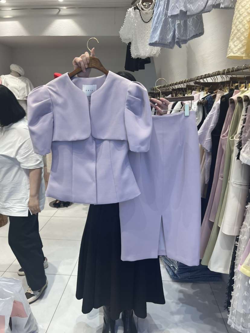 Cat.s直郵韓國代購女裝新品時尚24春夏推薦熱賣真品套裝Cat.s____套裝