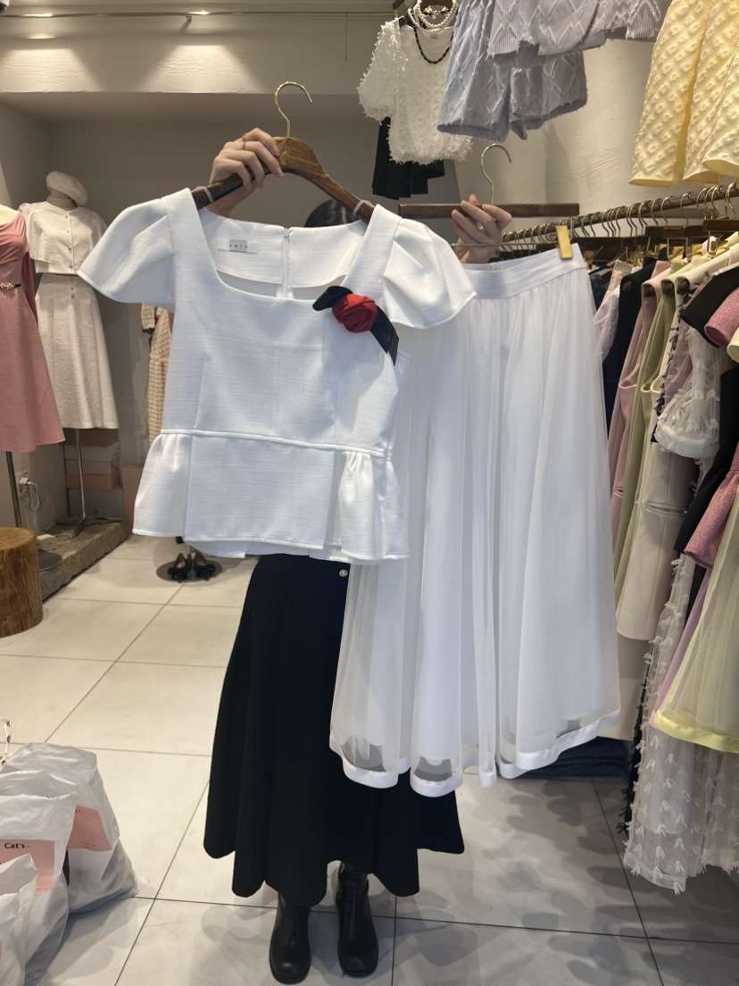 Cat.s韓國直郵東大門實拍女裝新品職業熱賣真品24春夏套裝Cat.s____套裝