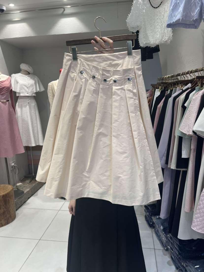 Cat.s韓國直郵東大門實拍女裝新品24春夏休閑半身裙中短裙Cat.s____半身裙/中短裙