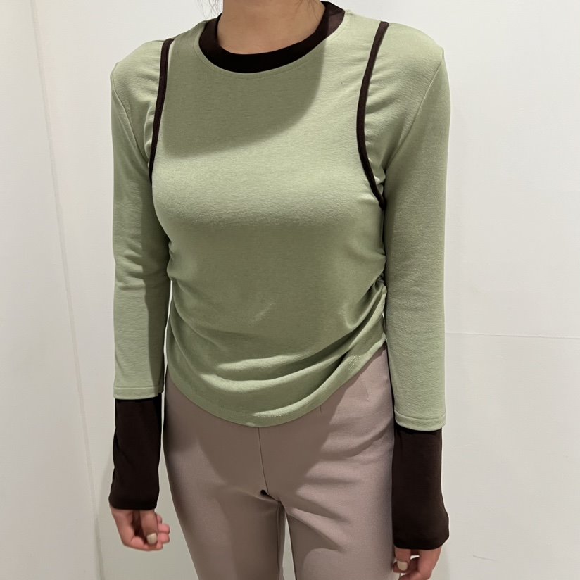 I BLLE直郵韓國代購女裝新品24春夏人氣時尚真品推薦T恤I BLLET恤