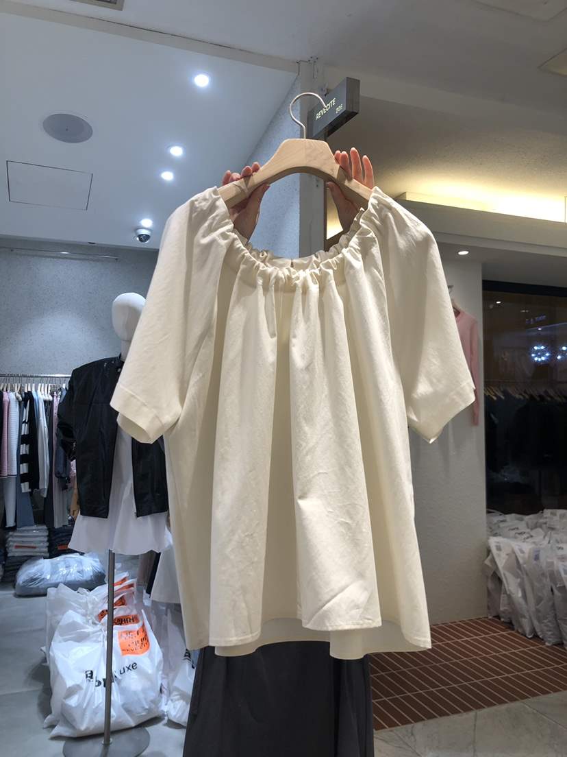NOTTINGHAM韓國直郵東大門代購女裝新品時尚真品襯衫蕾絲衫OUR MINUTE襯衫/蕾絲衫