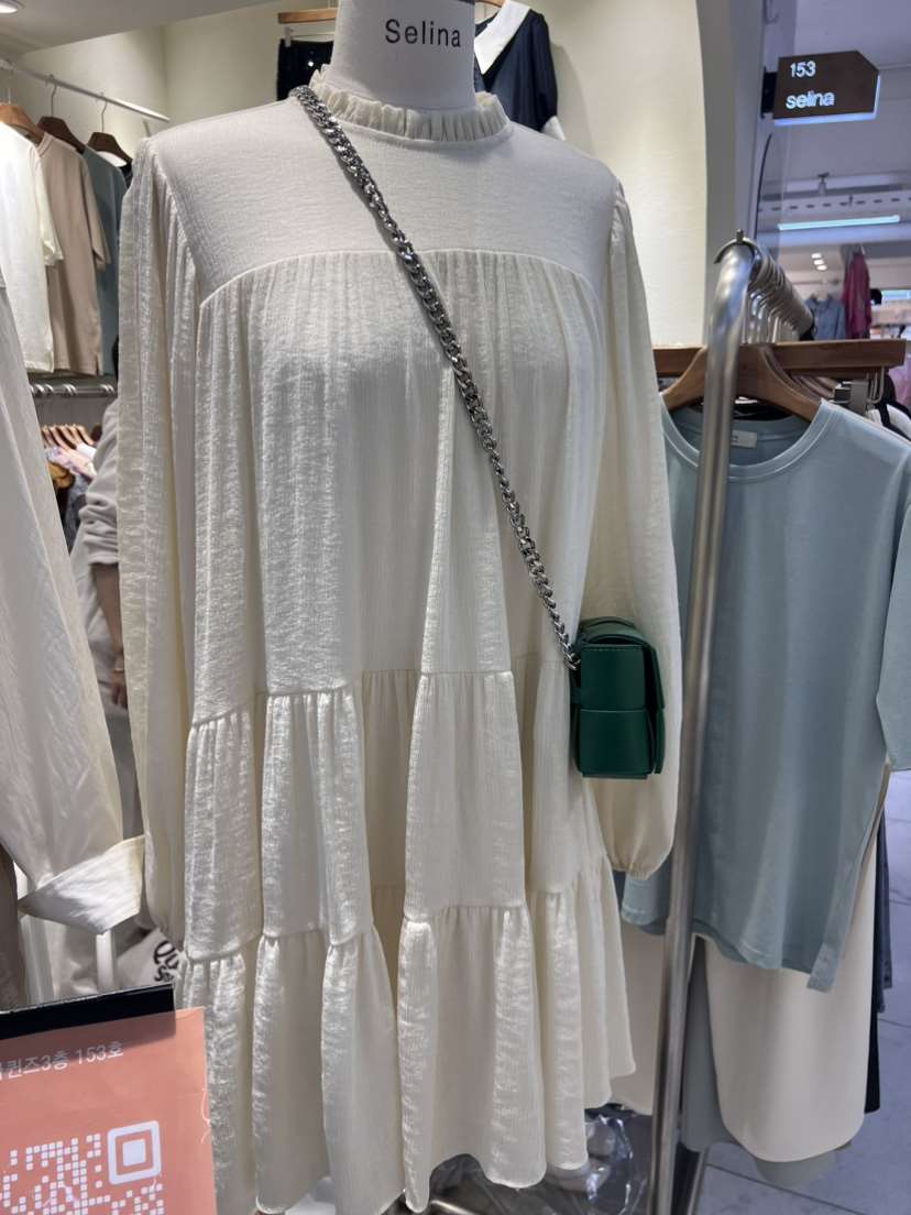 SELINA-Q直郵韓國代購女裝新品推薦休閑職業真品熱賣連衣裙SELINA-Q連衣裙