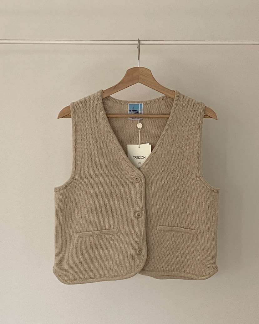 WALNUT/TAEJOON韓國直郵東大門代購女裝新品休閑職業人氣馬甲Walunt/TAEJOON馬甲