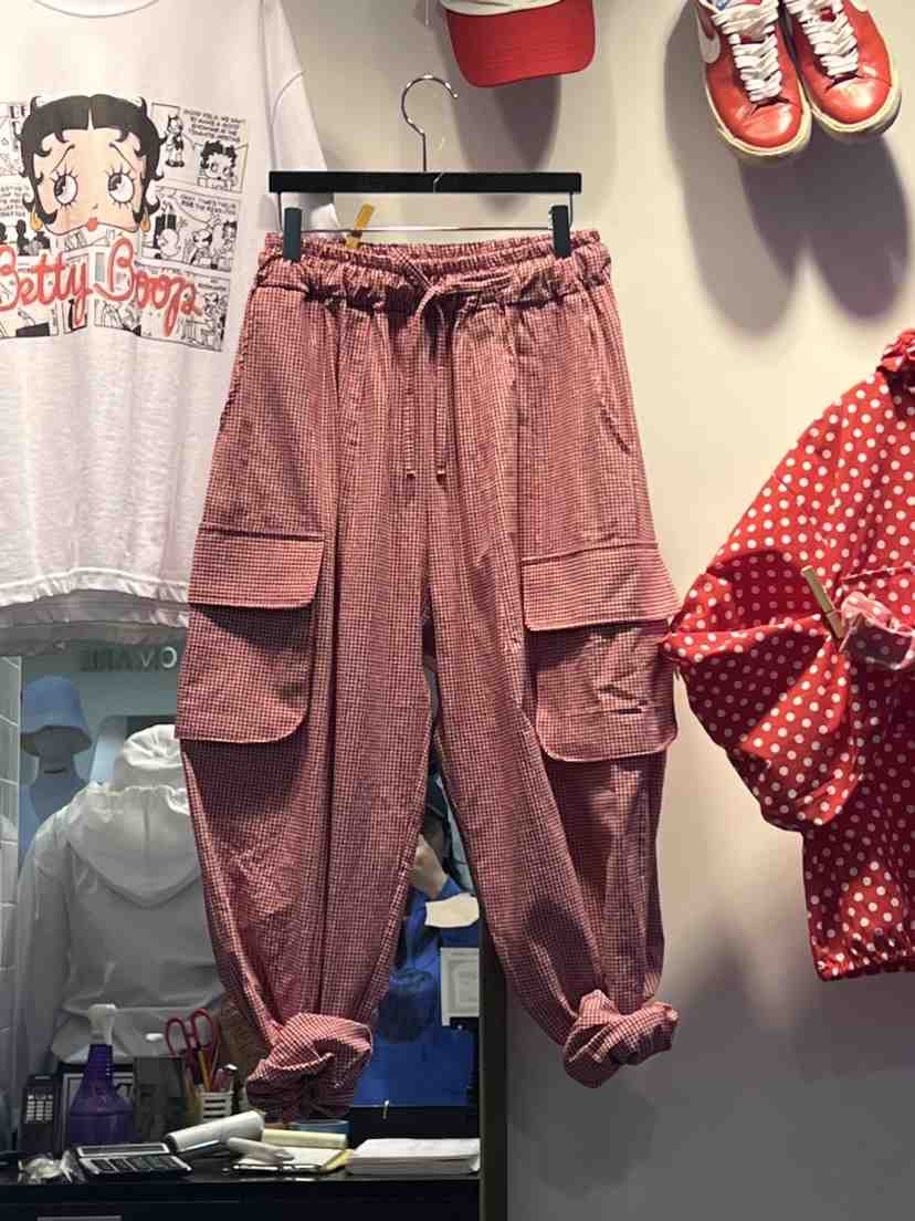 B-TYPE韓國直郵東大門代購女裝新款真品職業24春夏休閑褲B-TYPE休閑褲