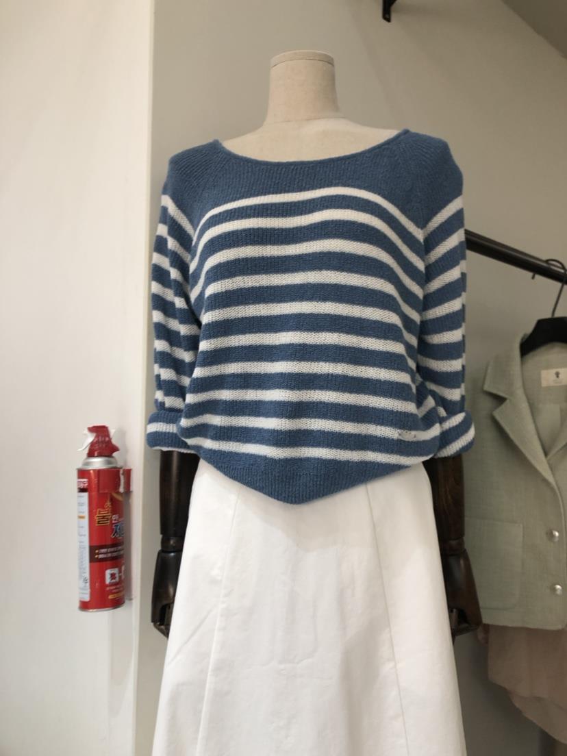 OBJET韓國直郵東大門代購女士新品真品熱賣24春夏職業針織衫love us u/OBJET針織衫
