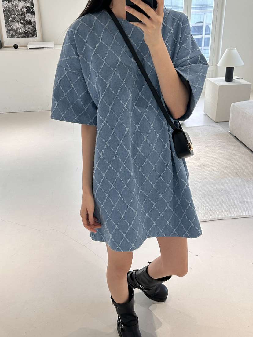 ME MO韓國直郵東大門實拍女裝新款24春夏人氣真品連衣裙ME MO連衣裙
