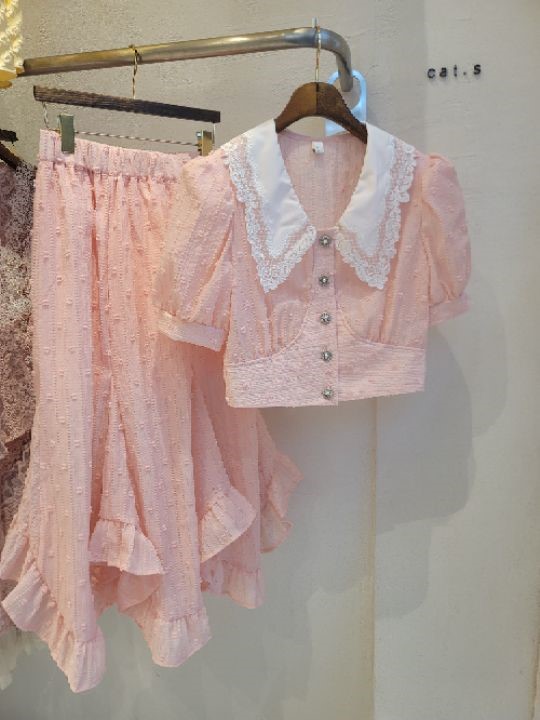 Cat.s韓國直郵東大門代購女裝新品24春夏休閑時尚熱賣套裝Cat.s____套裝