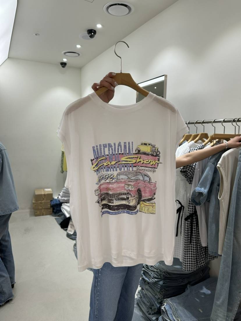 REPELLER直郵韓國代購女裝新品推薦真品時尚人氣24春夏T恤REPELLERT恤