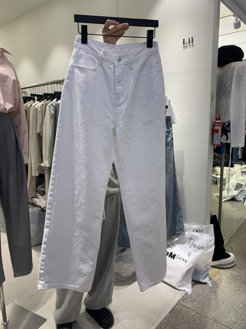 LIL直郵韓國代購女裝新款熱賣時尚推薦人氣24春夏休閑牛仔褲LIL牛仔褲