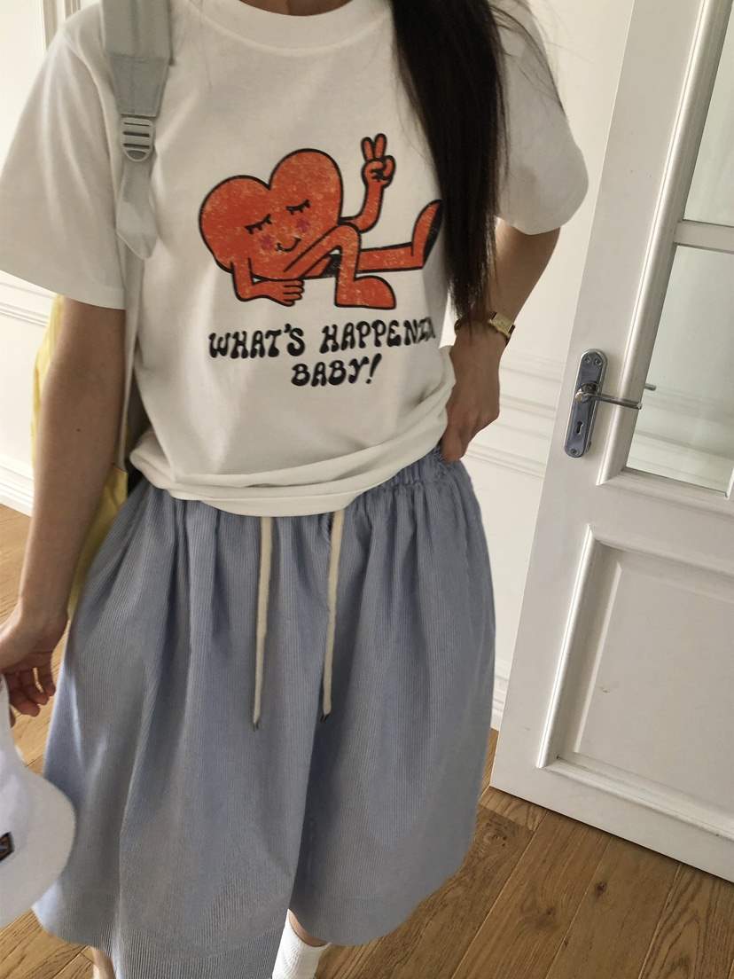 NAM.2直郵韓國代購女裝新品熱賣推薦真品24春夏職業T恤SOILT恤