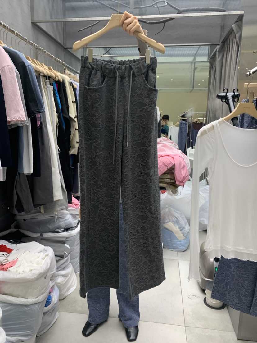 TOPQUEEN韓國直郵東大門代購女裝新款熱賣真品24春夏休閑褲UOOV休閑褲