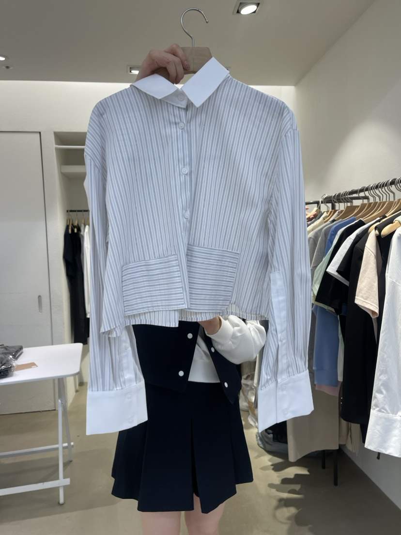 IR BIEN韓國直郵女裝新品人氣時尚休閑真品熱賣襯衫蕾絲衫ir bien-A襯衫/蕾絲衫
