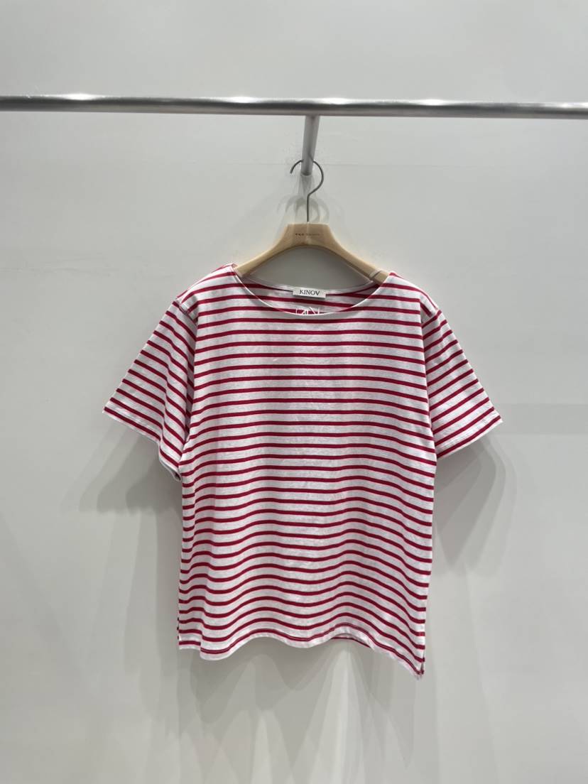 KINOA韓國直郵東大門實拍女裝新品24春夏熱賣休閑推薦T恤KINOAT恤