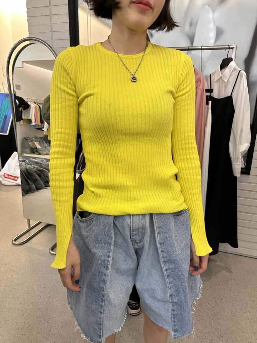 LE SMOKING韓國直郵東大門實拍女裝新品人氣24春夏針織衫LIGHT AND SALT針織衫
