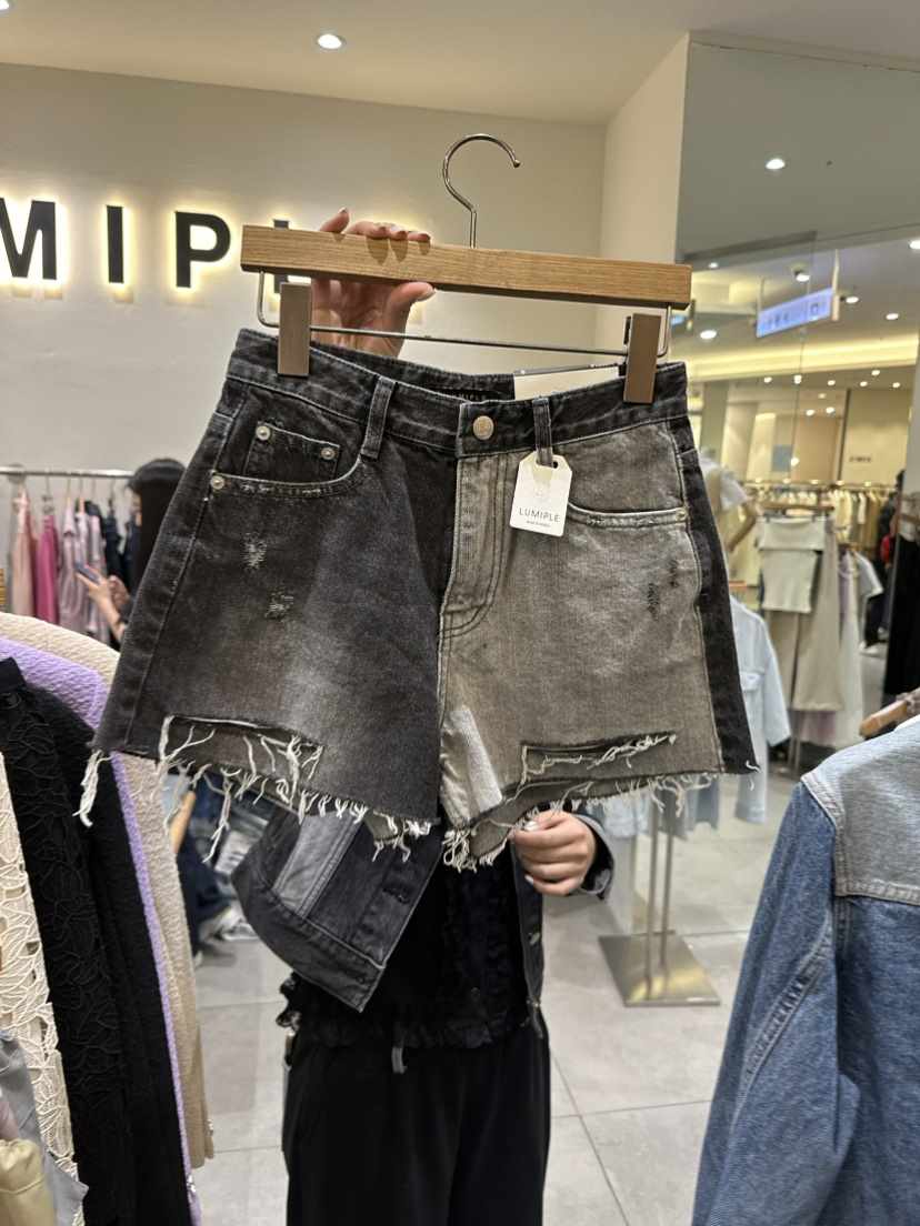 LUMIPLE韓國直郵東大門實拍女裝新款時尚24春夏人氣職業短褲LUMIPLE短褲