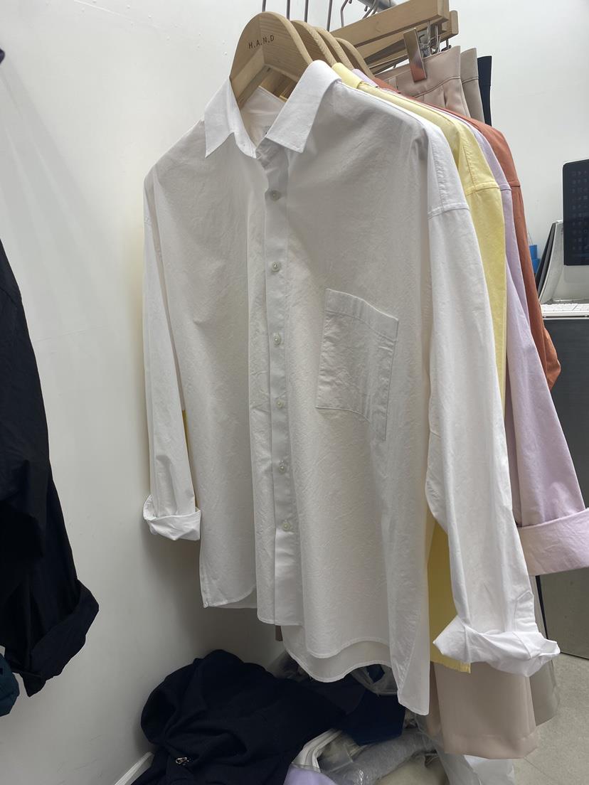 HAND-男裝直郵韓國代購女裝新款真品推薦24春夏襯衫蕾絲衫HAND-男裝襯衫/蕾絲衫