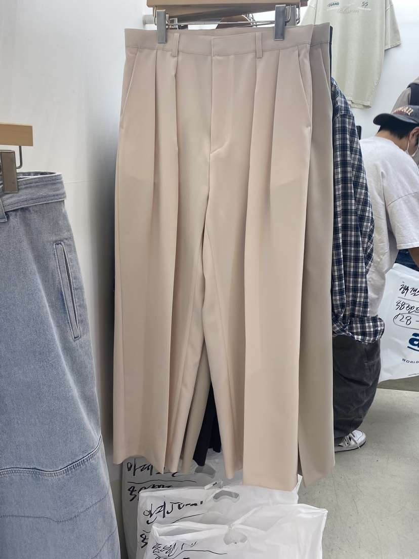 HAND-男裝韓國直郵東大門實拍女裝新款24春夏人氣休閑褲HAND-男裝休閑褲