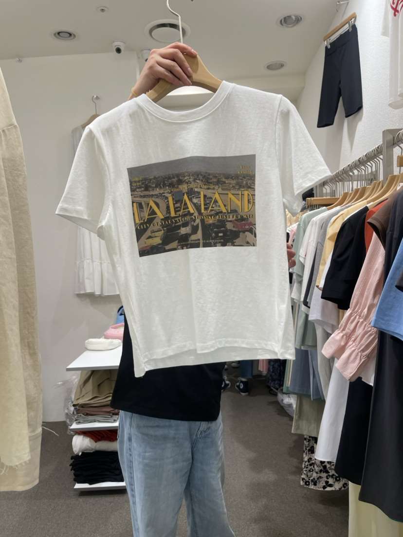 VILLABUTTON韓國直郵女裝新品職業休閑熱賣推薦24春夏T恤VILLABUTTONT恤