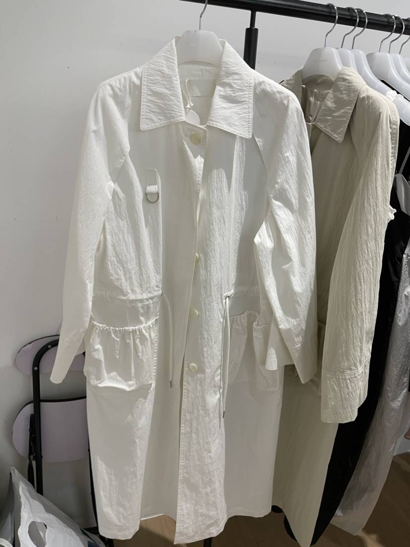 WE ARE/WELOVER韓國直郵女裝新品推薦熱賣職業人氣長款風衣SHOP_WE ARE長款風衣