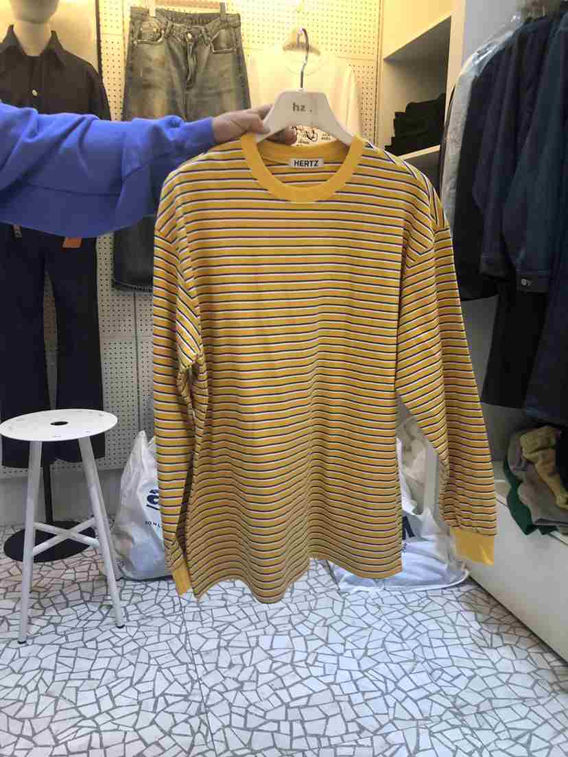 HERTZ-A韓國直郵東大門代購女裝新品24春夏職業熱賣推薦T恤HERTZ-男裝T恤
